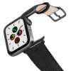 Darksecret-AW-black-stingray-leather-band-on-air-space-grey-adapters