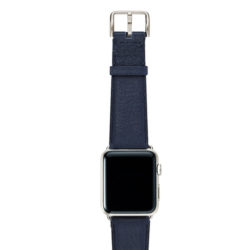 Mediterranean-blue-nappa-band-on-top-with-stainless-steel-adaptors
