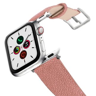 Cashmere-Rose-AW-pink-stingray-leather-band-stainless-steel-case-on-air