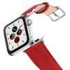 Maldives-AW-red-stingray-leather-band-stainless-steel-case-on-air