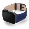 Royal-Blue-AW-stingray-leather-band-with-sapce-grey-case-on-left