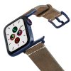 Khaki-AW-heritage-leather-band-on-air-space-blue-adapters