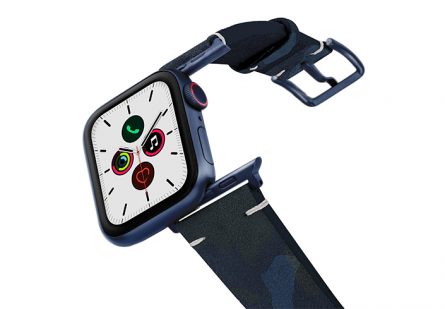 Blue-Combact-AW-suede-leather-band-with-blue-adapters