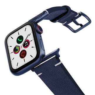 Ocean-Floor-AW-suede-leather-band-with-blue-adapters