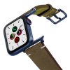 Southern-Pine-AW-suede-leather-band-with-blue-adapters