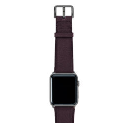 Burgundy-nappa-band-on-top-with-space-grey-adaptors