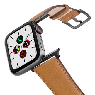 Goldstone-AW-nappa-leather-band-on-air-with-space-grey-adapters