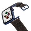Evening-Shadow-AW-reptilia-leather-band-with-blue-adapters