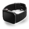 Pitch-black-Apple-watch-black-genuine-leather-band-right-case