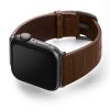 Sweetwood-Apple-watch-light-brown-genuine-leather-band-left-case