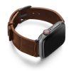 Sweetwood-Apple-watch-light-brown-genuine-leather-band-right-case