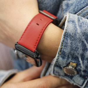 leather apple watch band