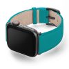 Turquoise-Apple-watch-nappa-band-left-case