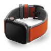 Lobster_Apple_Watch_caoutchouc-band-with-a-space-grey-case-on-left