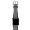 Summer-Cloud-Apple-watch-grey-natural-rubber-strap-with-stainless-case