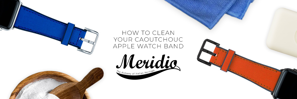 how to clean apple watch band