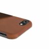 iPhone-8-light-bronw-leather-case-top-side