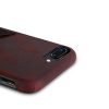 iPhone-8-bordeaux-Leather-case-top-side