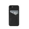 iPhone-8-black-Leather-case-front-side