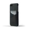iPhone-7-8-blue-Leather-case-on-side