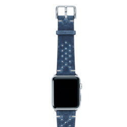 Breathe-AW-blue-AW-calf-leather-band-with-holes-and-case-silver