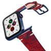 Promise-AW-red-calf-leather-band-on-air-space-blue-adapters