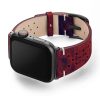 Promise-AW-red-calf-leather-band-with-holes-and-case-on-left