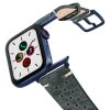 Stronger-AW-grey-calf-leather-band-on-air-space-blue-adapters