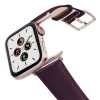 Burgundy_Nappa_leather-band_aluminium_gold_case_flying