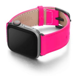 Iced-Watermelon-AW-pink-fluo-nappa-band-with-case-on-left