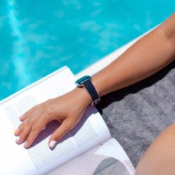 Blue-Abyss-Apple-watch-rubber-band-swimming-workout