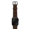 Deep-Foosil-AW-ancient-leather-band-on-top-stainless-black