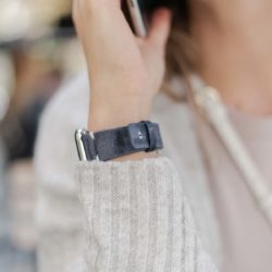 Moon-Sky-AW-blue-ancient-leather-band-with-monogram-for-her