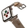 Muted-Stone-AW-grey-ancient-leather-band-on-air-with-space-grey-adapters