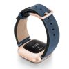 Arctic-Blue-Fitbit-vintage-leather-band-with-back-rose-aluminium-case