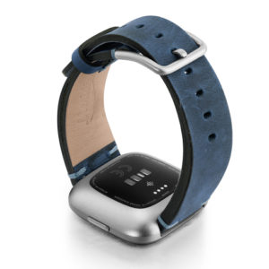 Arctic-Blue-Fitbit-nappa-leather-band-with-back-case