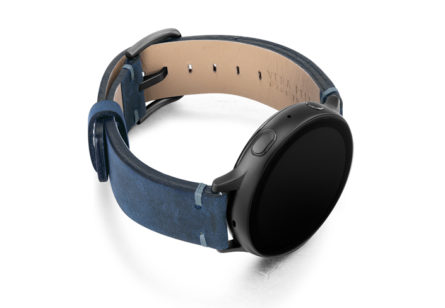 Artic-Blue-Galaxy-Watch-calf-Leather-band-with-case-on-right