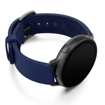 Blue-England-leather-band-with-case-on-right-and-space-grey
