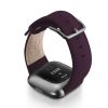 Burgundy-Fitbit-nappa-leather-band-with-back-carbon-aluminium-case
