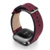 Colonial-Red-Fitbit-vintage-leather-band-with-back-carbon-aluminium-case