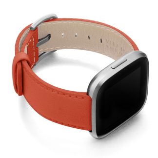 Coral-Fitbit-nappa-band-with-right-case