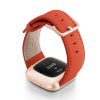 Coral-Fitbit-nappa-leather-band-with-back-rose-aluminium-case