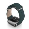 Denim-Fitbit-nappa-leather-band-with-back-carbon-aluminium-case