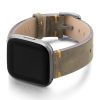 Dried-herb-Fitbit-vintage-leather-band-with-left-case