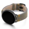 Dried-herb-Galaxy-Watch-calf-Leather-band-with-case-on-left