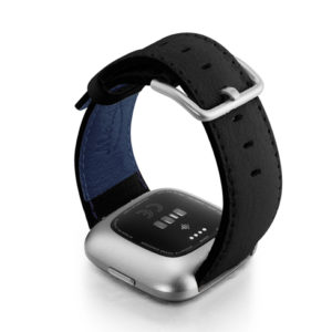 Ink-Fitbit-black-nappa-leather-band-with-back-case