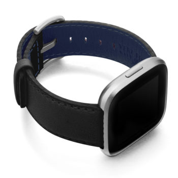 Ink-Fitbit-black-nappa-leather-band-with-case-on-right