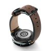 Old-Brown-GALAXY-Vintage-black-stainless-steel-case