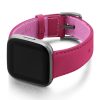 Scarlets-Velvet-Fitbit-nappa-leather-band-with-case-on-left