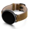 Smoked-walnut-Galaxy-Watch-calf-Leather-band-with-case-on-left